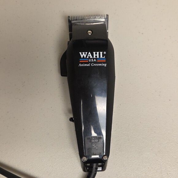 WAHL Animal Grooming Clippers Pet Trimmer PCMC Black WORKS - Picture 1 of 10